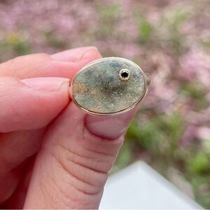 Jamie Joseph Turkish Druzy Quartz 14k gold and sterling silver.